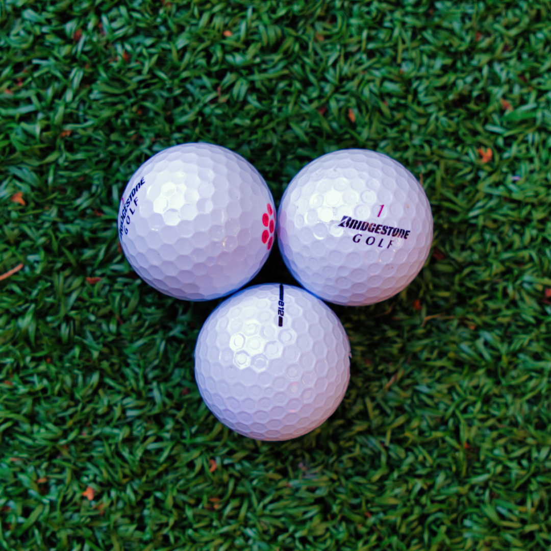 Käytetty Bridgestone-golfpallo