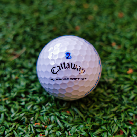 Käytetty Callaway Chrome Soft -golfpallo